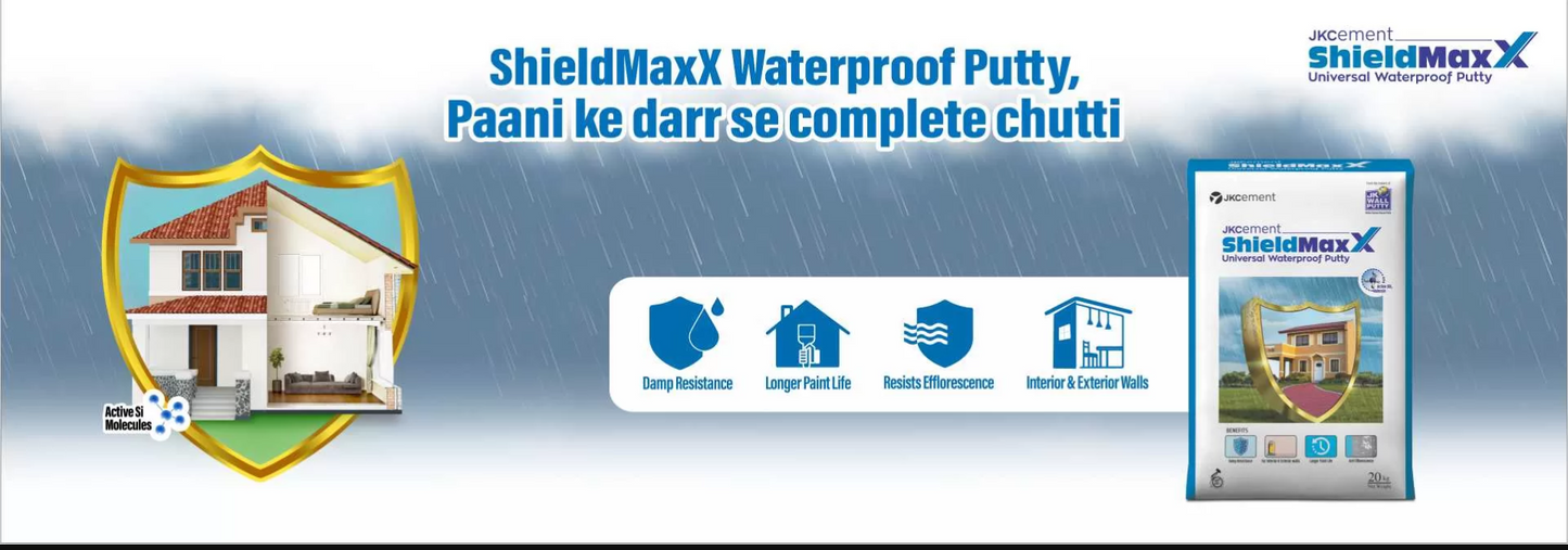 JKC ShieldMax waterproof wallputty